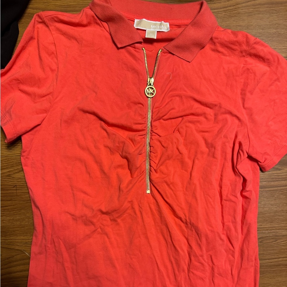 Michael Kors Shirt | Size: Medium | Color: Orange